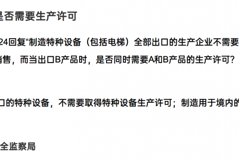特種設備產品是否需要取得生產許可？