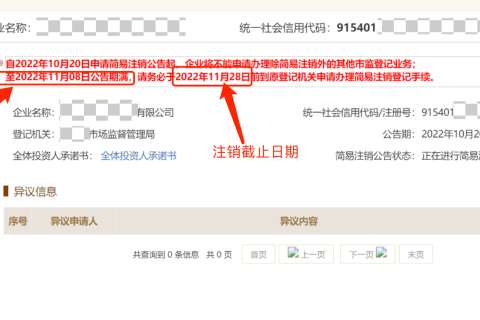 拉薩公司簡(jiǎn)易注銷(xiāo)流程介紹、公示入口