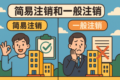 拉薩公司注銷方式有哪些？簡易注銷和一般注銷怎么選？